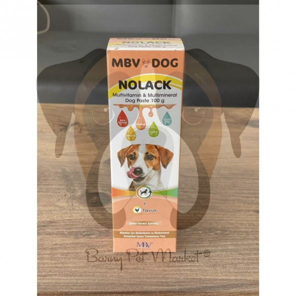 Dog Nolack Multivitamin Multimineral Dog Paste 100 gr
