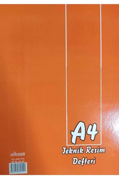 AKYOL KİTABEVİ A4 Teknik Resim Defteri