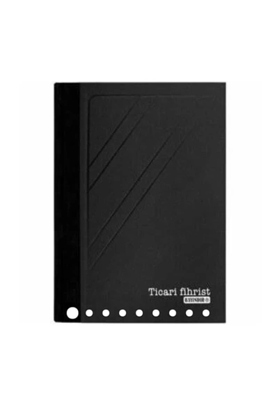 DBH SHOPPİNG Bayındır Ticari Fihrist 17x24 3 Numara.