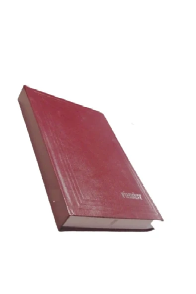 ULAS Ticari Fihrist 12 Li 20x28 Bordo Cilt Bezli 1 Adet