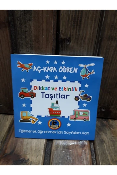 Karatay Çocuk Aç-kapa Öğren Dikkat Ve Etkinlik (taşıtlar)