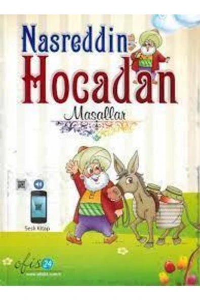 Ofis 24 Kitap Nasreddin Hocadan Masallar (k.boy-ciltli) - Bitişik Eğik Yazılı – Sesli Kitap-kolektif