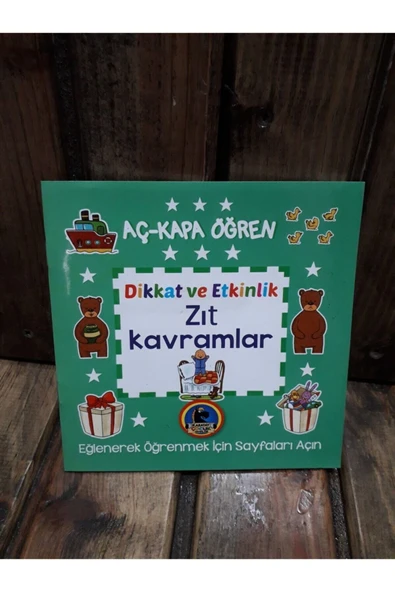 Karatay Çocuk Aç-kapa Öğren Dikkat Ve Etkinlik (zıt Kavramlar)