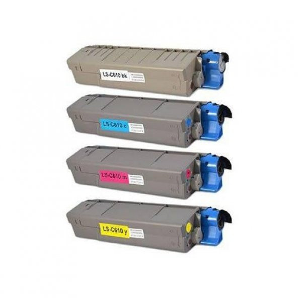 OKI UYUMLU C610 KIRMIZI MUADİL TONER 6.000 Syf