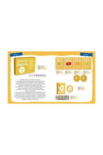 Living English Dictionary 8.sınıf Ingilizce Öğrenme Seti Live In English - 2