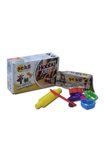 hobi24 Şekil Seramik Kil Magnet Hobi Seti