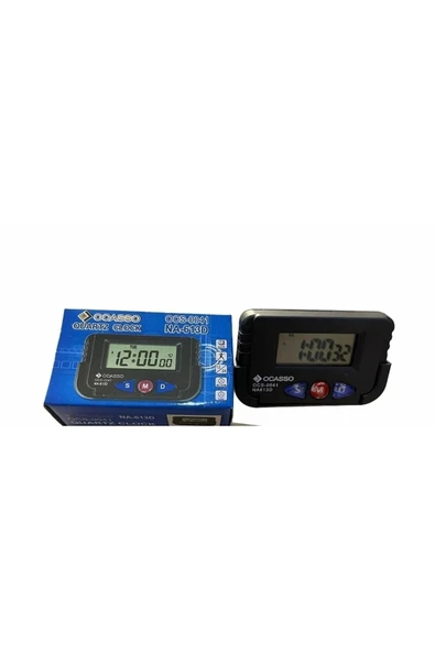 Ocasso Mini Dijital Araç Ve Masa Öğrenci Saati Kronometre - 2