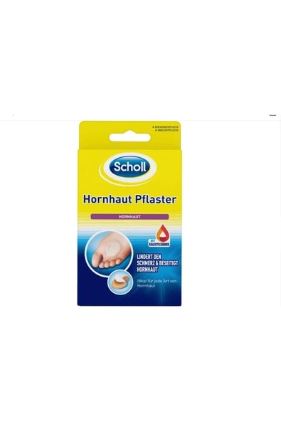 Scholl Nasır Sökücü Flaster 4'lü