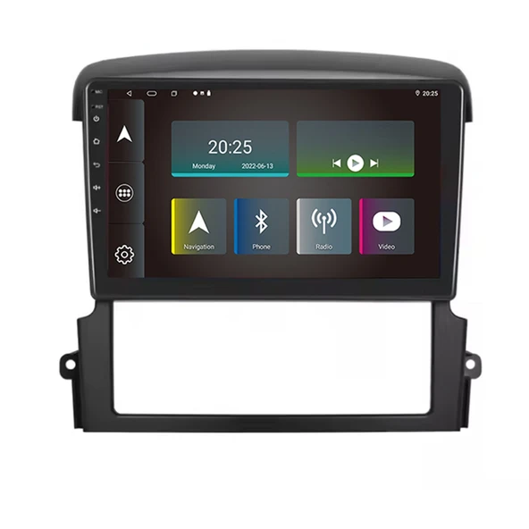 Kia Sorento 2006-2008 UYUMLU 6 GB RAM 128 GB HAFIZA ANDROID MULTIMEDIA TEYP - Resim 2