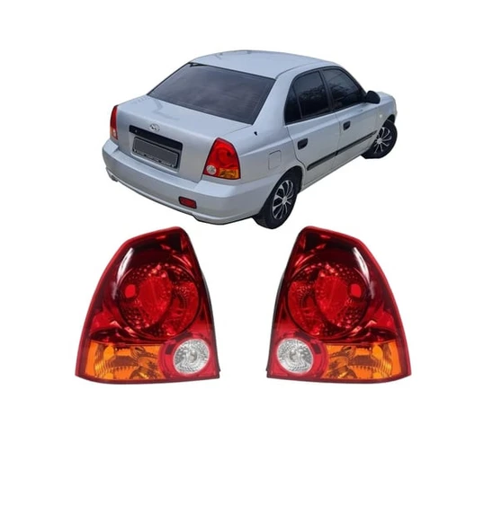 HYUNDAI ACCENT ADMİRE STOP LAMBASI SAĞ SOL TAKIM HALİNDE