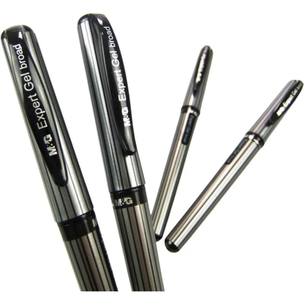 M & G Expert Siyah Roller Jel Kalem 1.0mm - 3