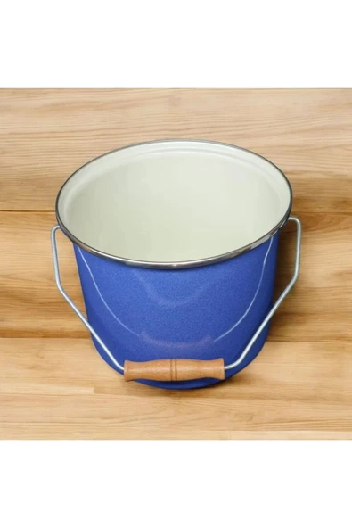 AKBELLİ GROUP Emaye Yoğurt Tenceresi Emaye Bakraç 20cm 5lt - 3