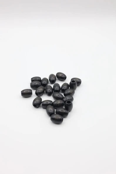 AHŞAP BONCUK ARPA MODELİ 12X16 MM - 2