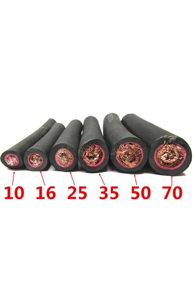 AKBELLİ GROUP Tam Kesit Kaynak Kablosu 35mm Orijinal (1 Metre) - 2