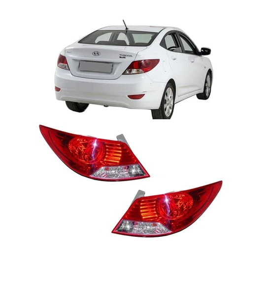 HYUNDAI ACCENT BLUE ARKA STOP LAMBASI SAĞ SOL TAKIM HALİNDE