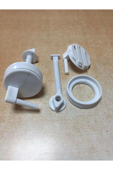 AKBELLİ GROUP Ayarlı-sürgülü-plastik - Klozet Kapak Montaj Vidası-alttan Sıkmalı