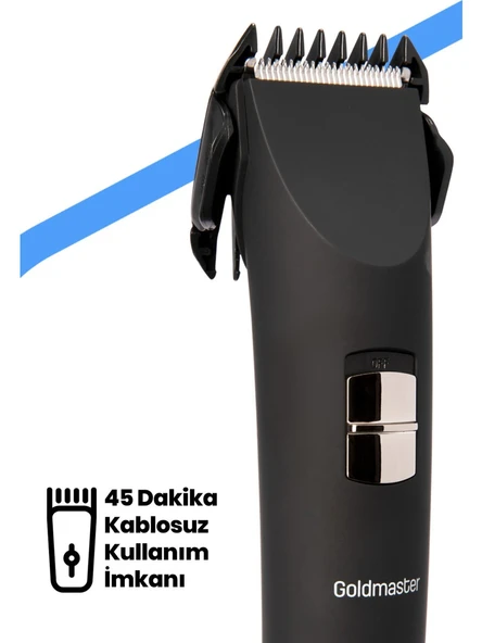 Goldmaster PH-3229 Prohair Kablolu Kablosuz Şarjlı Saç Kesme Makinesi - 2