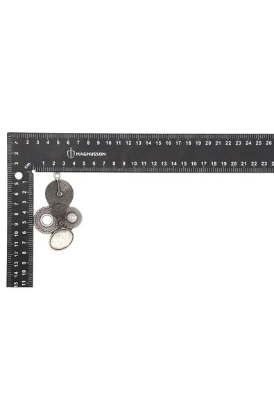 ETAMİN KANAVİÇE TAŞ İŞLEME KOLYE ÇERCEVESİ KOLYE UCU (5 ADET)