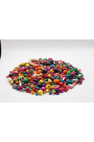 AHŞAP BONCUK  6 MM - Resim 2