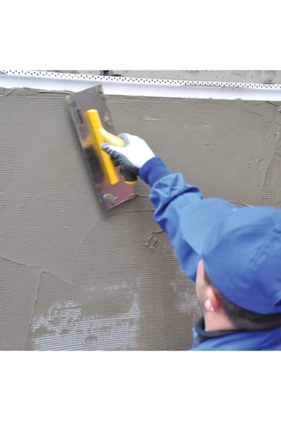 Dekor Alçı Malası 35cm ( Paslanmaz Çelik Inox) - Resim 4