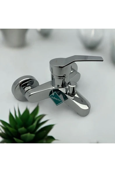 AKBELLİ GROUP 5 Yıl Garantili Deltamix Banyo Duş Aç Kapa Mix Batarya Musluk Banyo Bataryası - 3