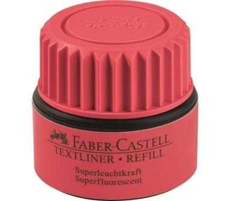 Faber Castell Fosforlu Kalem Mürekkebi 25 ML Kırmızı | 1549 - 2