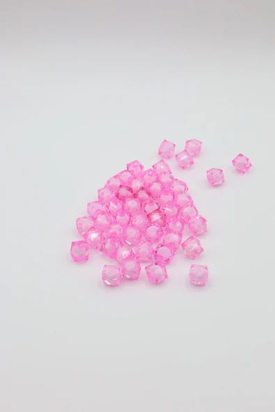 AKRİLİK KÜP BONCUK 10 MM - 4