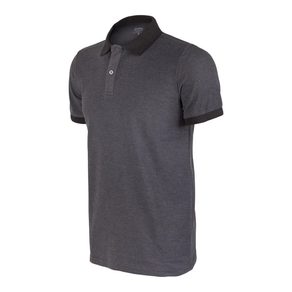 Evolite DeepRaw Bay Polo T-Shirt - Antrasit - 10