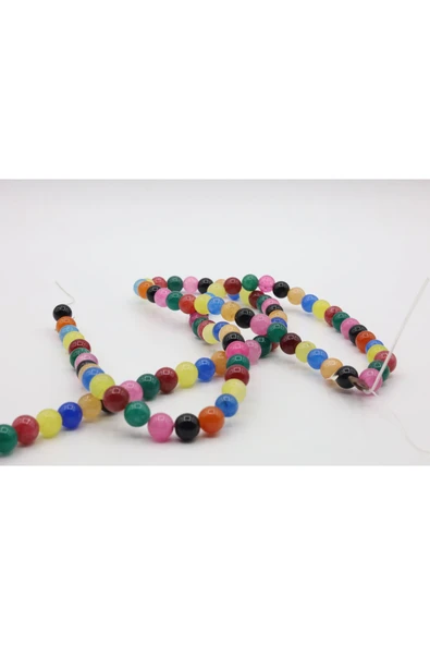 AKİK DOĞAL TAŞ  BONCUK 8 MM - 3