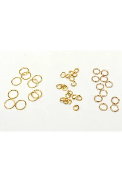 3-6 MM BİJUTERİ TAKI HALKASI (100 GRAM) - Resim 4