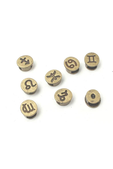 3X6 MM BURÇ- GEZEGEN- MİTOLOJİK DESENLİ YUVARLAK BİLEKLİK KÖPRÜ APARATI (100 GRAM) ürün görseli 1