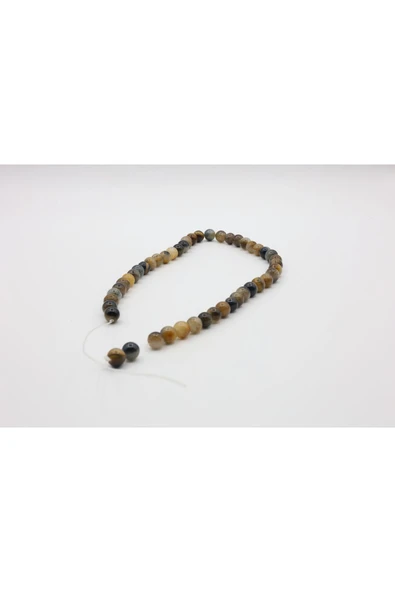 AKİK DOĞAL TAŞ  BONCUK 8 MM - 6