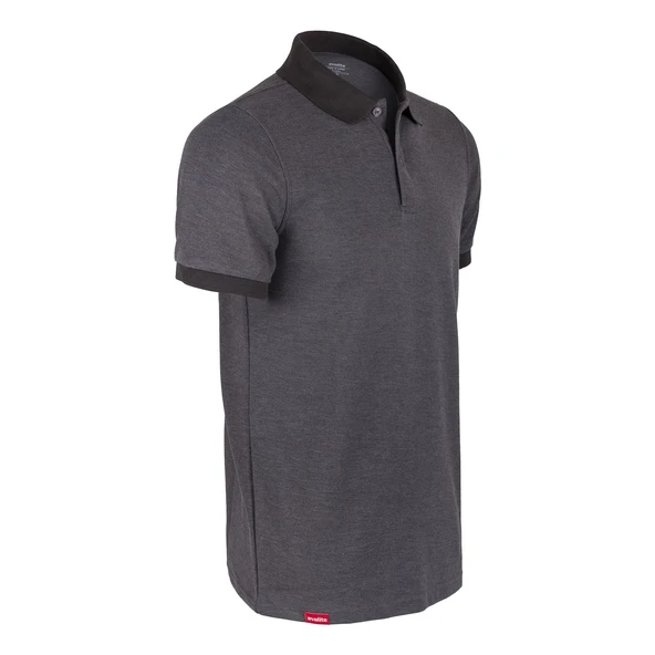 Evolite DeepRaw Bay Polo T-Shirt - Antrasit - 6