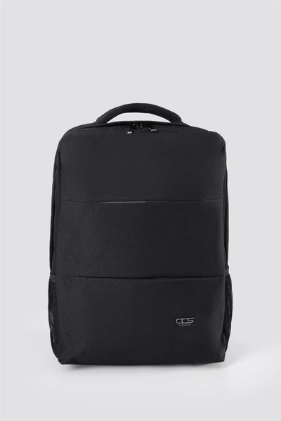 Ççs 51471 Unisex Laptop Bölmeli Çok Gözlü Seyahat Business Siyah Sırt Çantası