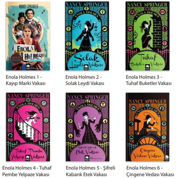 Enola Holmes 6 Kitap Set