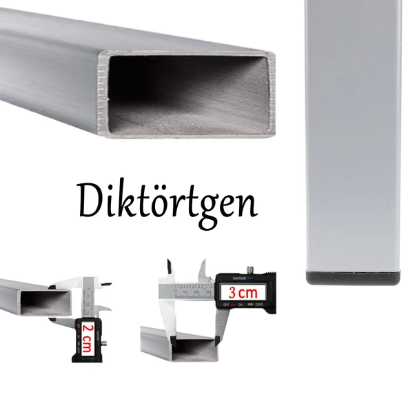 Masa Sandalye Sehpa Ayak Tapası Tıpa Papuç Takoz Diktörtgen 20x30 mm Parke Zemin Koruyucu 12 Adet - 3