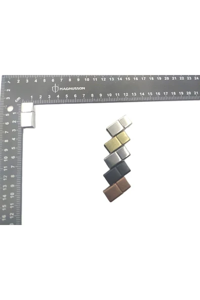 6x12 MM DERİ BİLEKLİK KİLİTİ MIKNATISLI KİLİT (10 ADET) ürün görseli 1