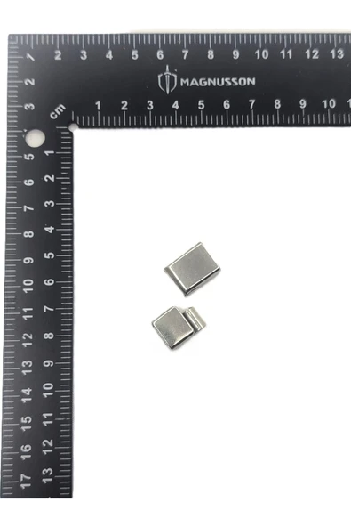 6x12 MM DERİ BİLEKLİK KİLİTİ MIKNATISLI KİLİT (40 ADET) - 12