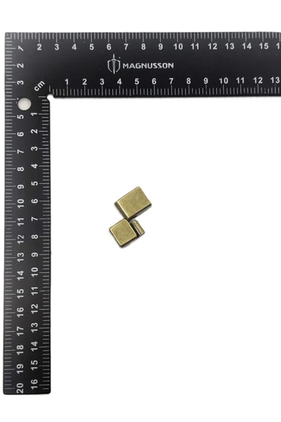 6x12 MM DERİ BİLEKLİK KİLİTİ MIKNATISLI KİLİT (40 ADET) - 4