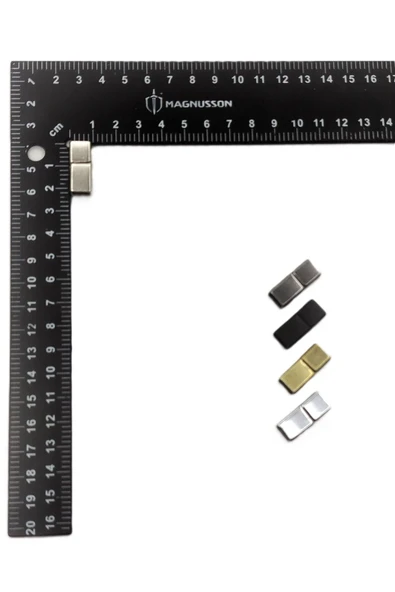4x8 MM DERİ BİLEKLİK KİLİTİ MIKNATISLI KİLİT  (10 ADET) - 5