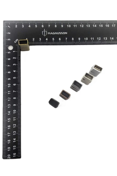 6x12 MM DERİ BİLEKLİK KİLİTİ MIKNATISLI KİLİT (40 ADET) - 3