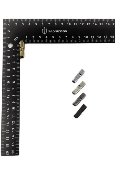 4x8 MM DERİ BİLEKLİK KİLİTİ MIKNATISLI KİLİT  (10 ADET) - 10