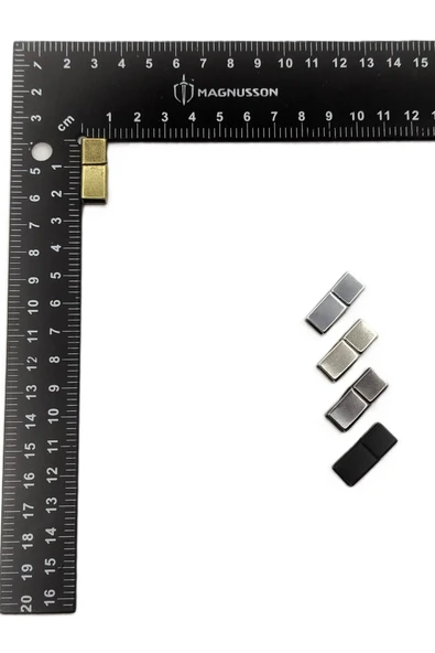 4x8 MM DERİ BİLEKLİK KİLİTİ MIKNATISLI KİLİT (5 ADET) - 9
