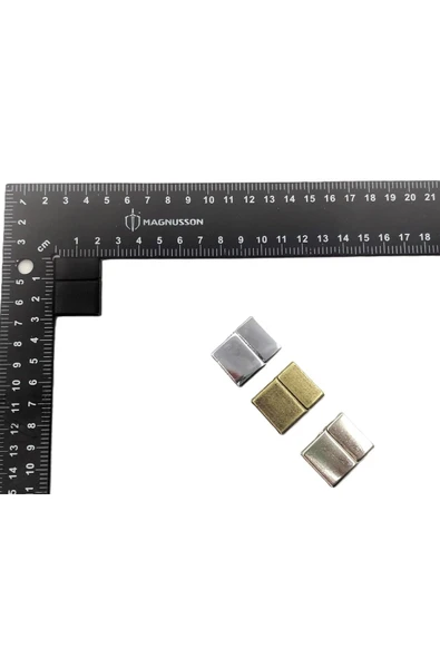 5x20 MM DERİ BİLEKLİK KİLİTİ MIKNATISLI KİLİT (10 ADET) ürün görseli 1