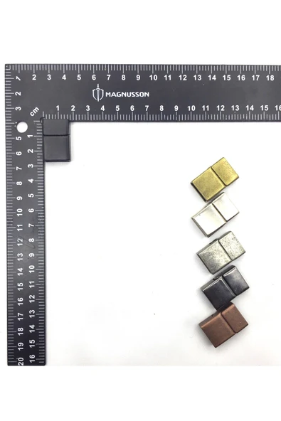 5x15 MM DERİ BİLEKLİK KİLİTİ MIKNATISLI KİLİT (40 ADET) ürün görseli 1
