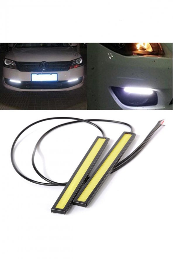 Opel Antara Gündüz Farları 17 Cm Led Far Sis Sürüş Lambası Su Geçirmez - 2