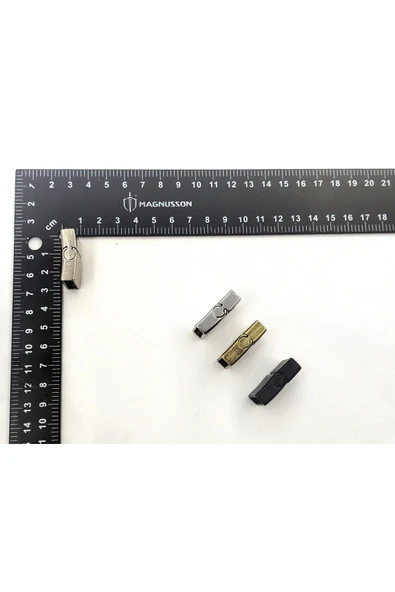 5x20 MM DERİ BİLEKLİK KİLİTİ MIKNATISLI KİLİT (5 ADET) - 2