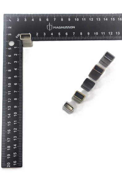 6x12 MM DERİ BİLEKLİK KİLİTİ MIKNATISLI KİLİT (40 ADET) - 11