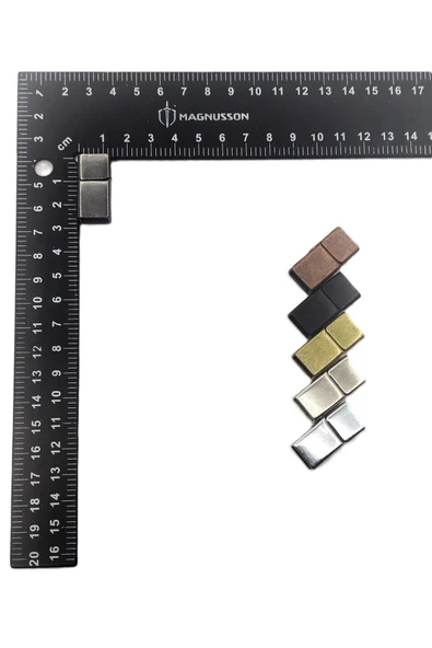 6x12 MM DERİ BİLEKLİK KİLİTİ MIKNATISLI KİLİT (5 ADET) - 9