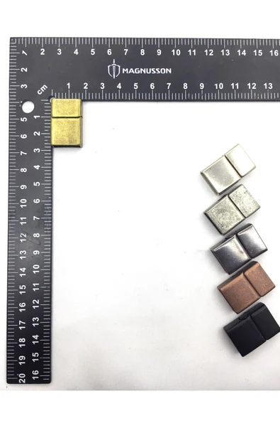 5x15 MM DERİ BİLEKLİK KİLİTİ MIKNATISLI KİLİT (40 ADET) - Resim 9